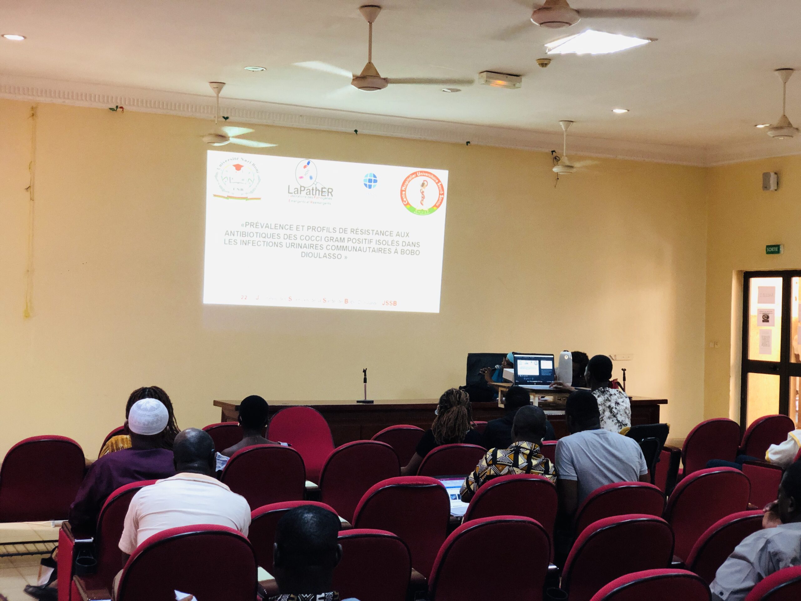 You are currently viewing [Participation du Laboratoire des Pathogènes Emergents et Réémergents (LaPathER) aux 22èmes Journées des Sciences de la Santé de Bobo-Dioulasso (JSSB)]